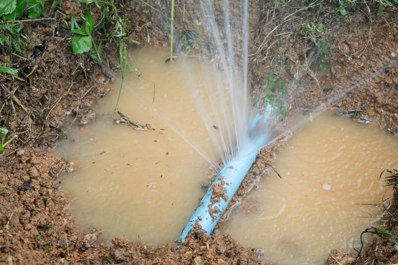 Fuite d'eau Régusse